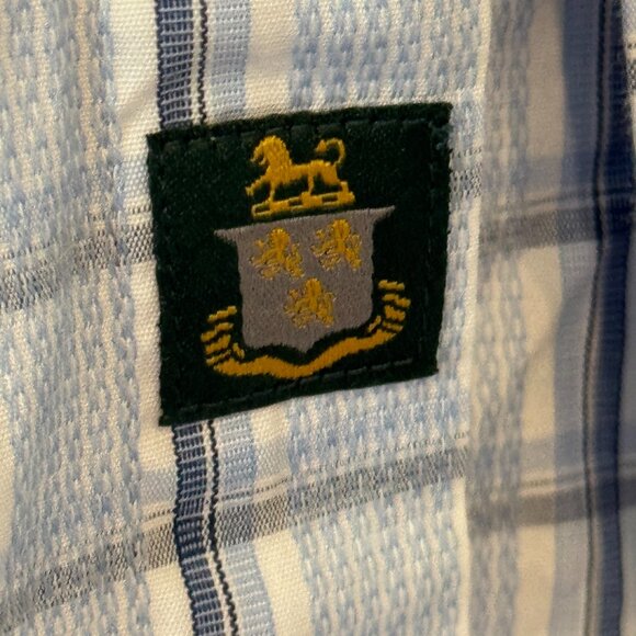 Robert Talbott XL Blue Check Dress Shirt Bundle and Save - Picture 6 of 8